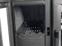 Plamen 850 Glas biely pravý -  liatinový sporák