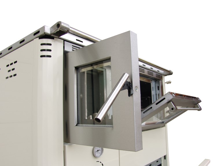 Senko C-25 inox mat, sporák s výmenníkom