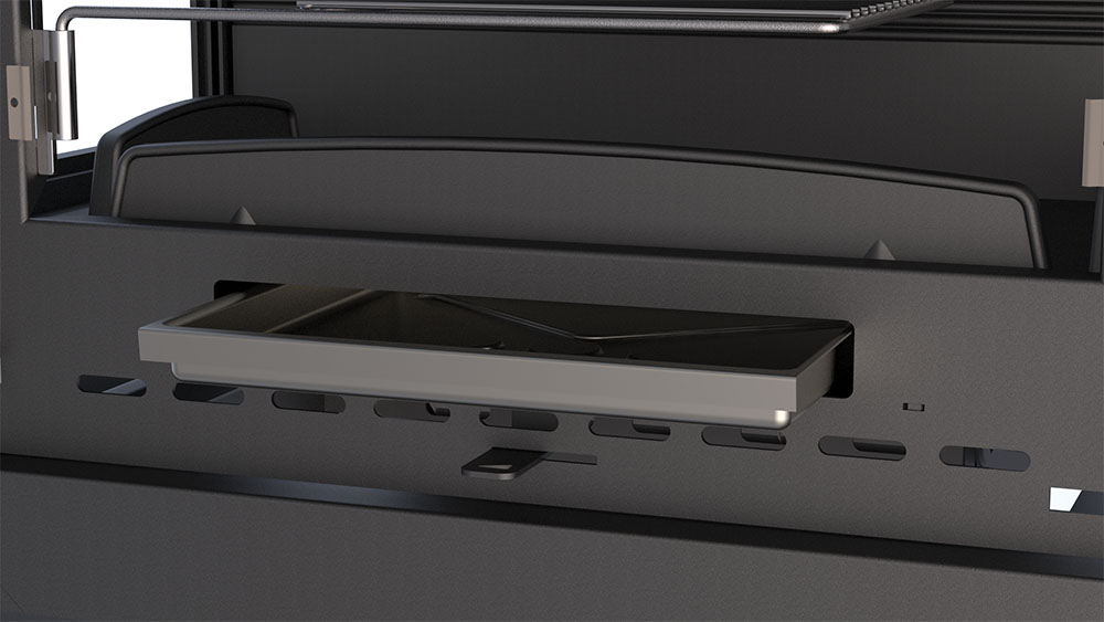 BRONPI VERSALLES VISION krbové kachle s bočným presklením