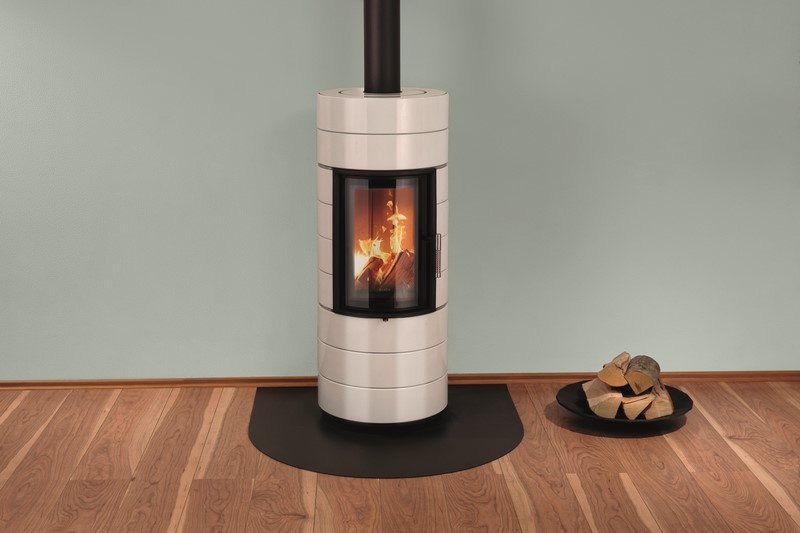 LEDA COLONA LITE S liatinové krbové kachle biely smalt