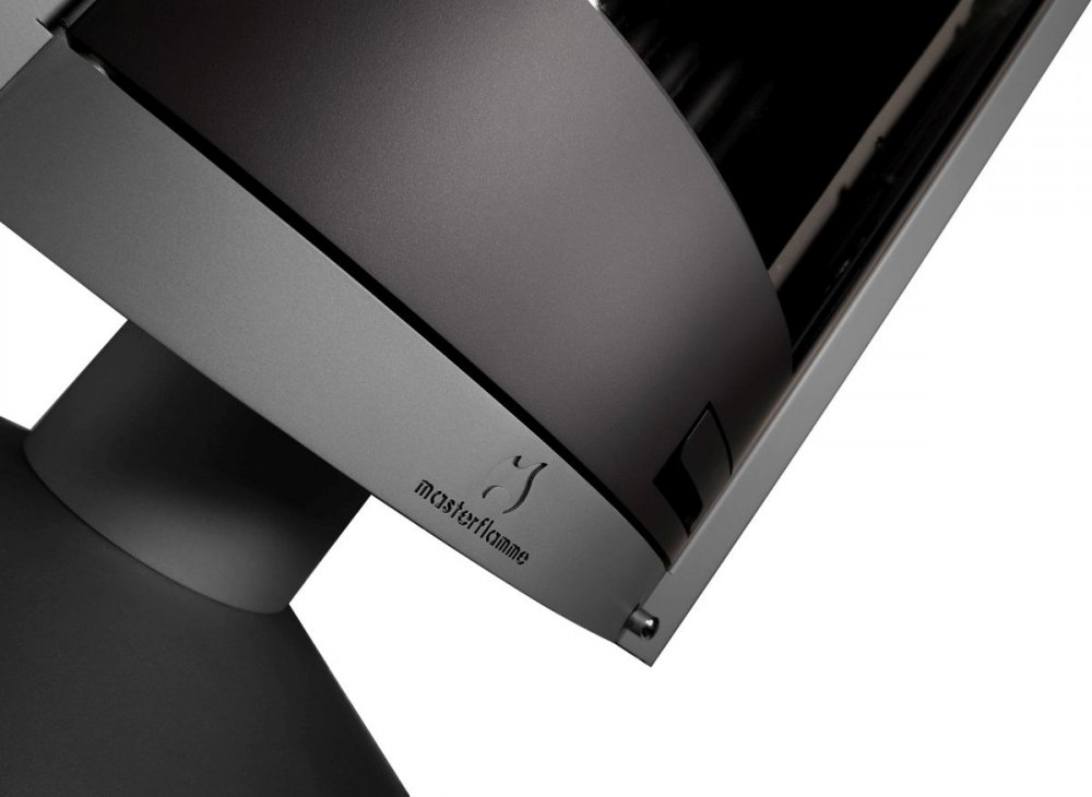 MASTERFLAMME krbové kachle Piccolo II šedé