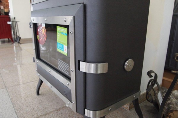 TENNESSEE čierny smalt - krbová pec liatinová