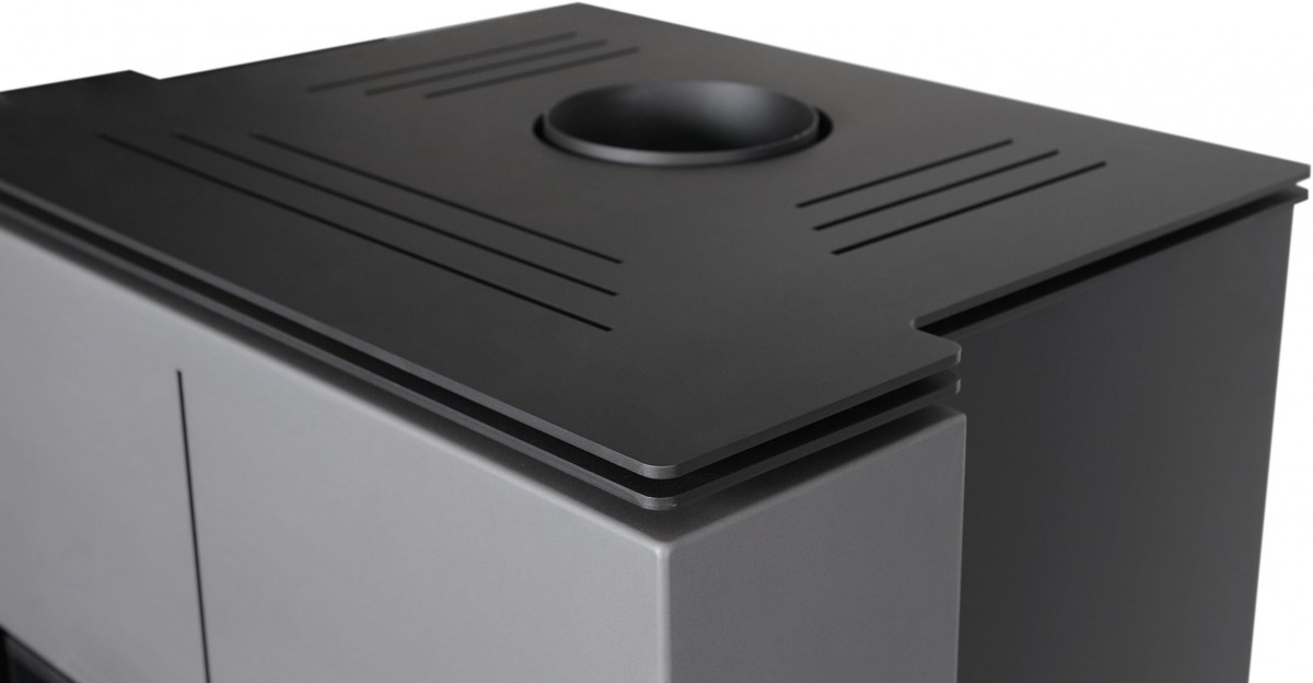 Krbové kachle AQUAFLAM VARIO ® - SAPORO 11/5kW šedá, elektronická regulácia
