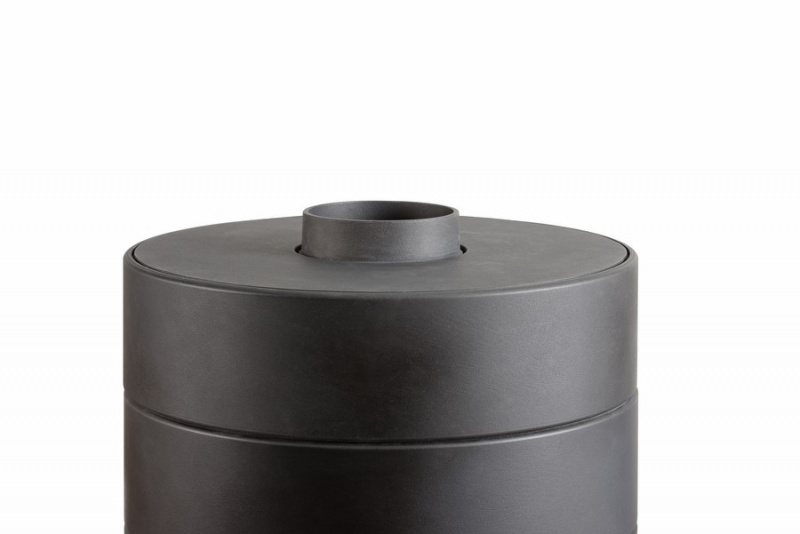 LEDA COLONA špeciálne akumulačné kachle čierny matný lak