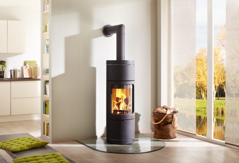 LEDA NOVIA W liatinové krbové kachle s teplovodným výmenníkom