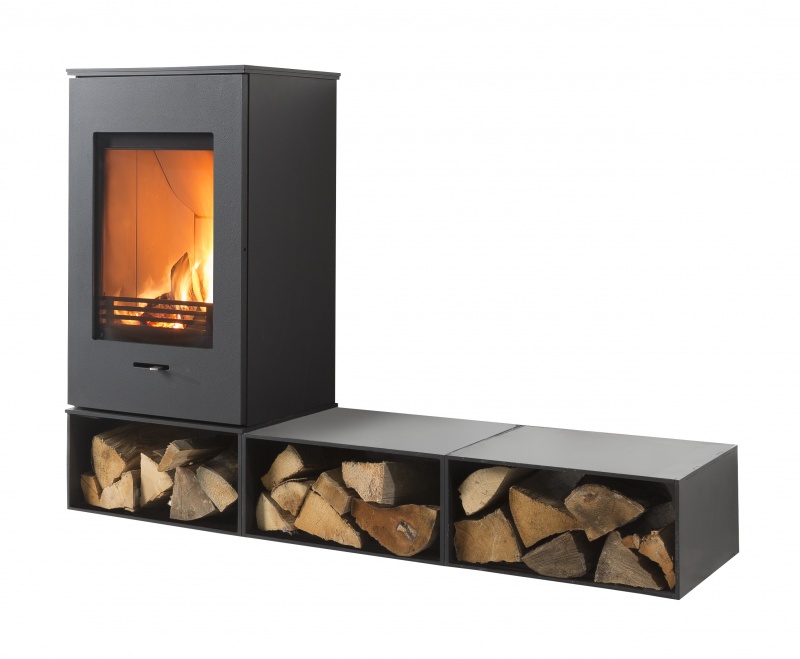 Wanders ELM krbové kachle s drevníkom M/L
