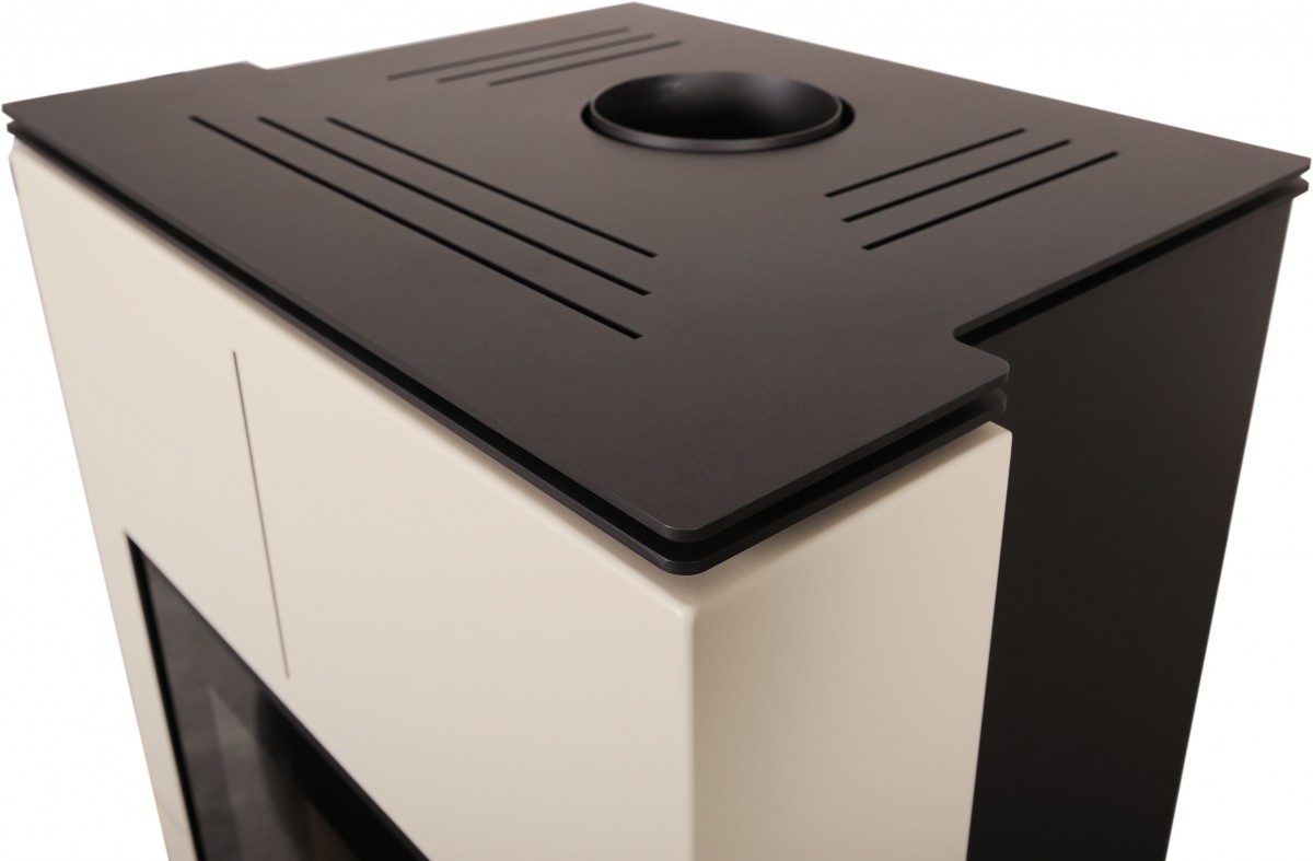 Krbové kachle AQUAFLAM VARIO ® - SAPORO 11/5kW krémová