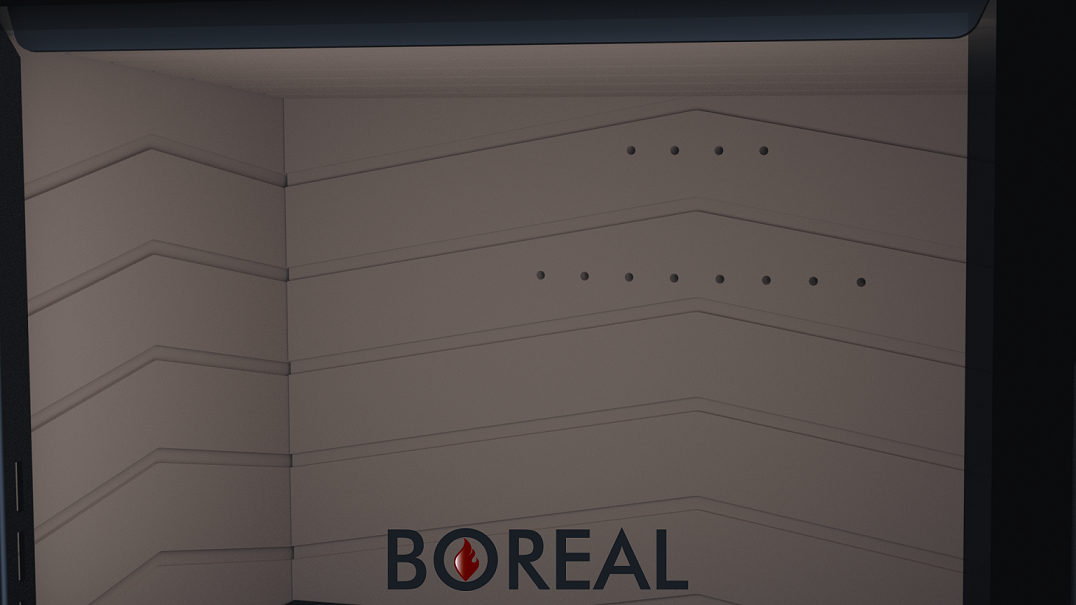 BOREAL E1000 L krbové kachle