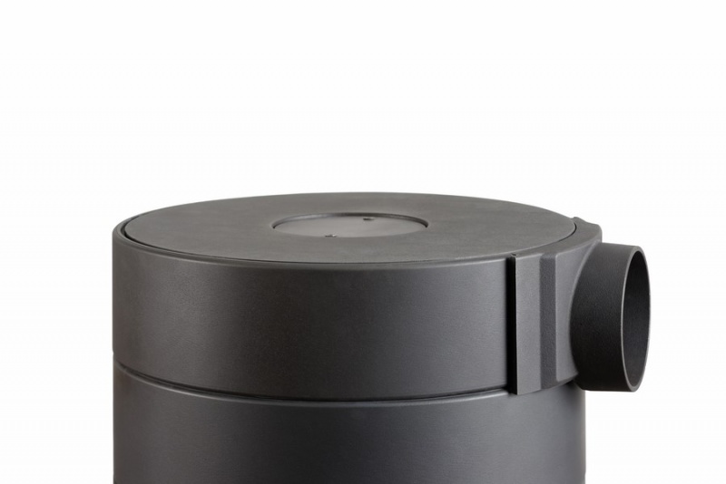 LEDA COLONA špeciálne akumulačné kachle čierny matný lak