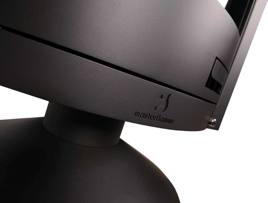 MASTERFLAMME krbové kachle Medie II čierne
