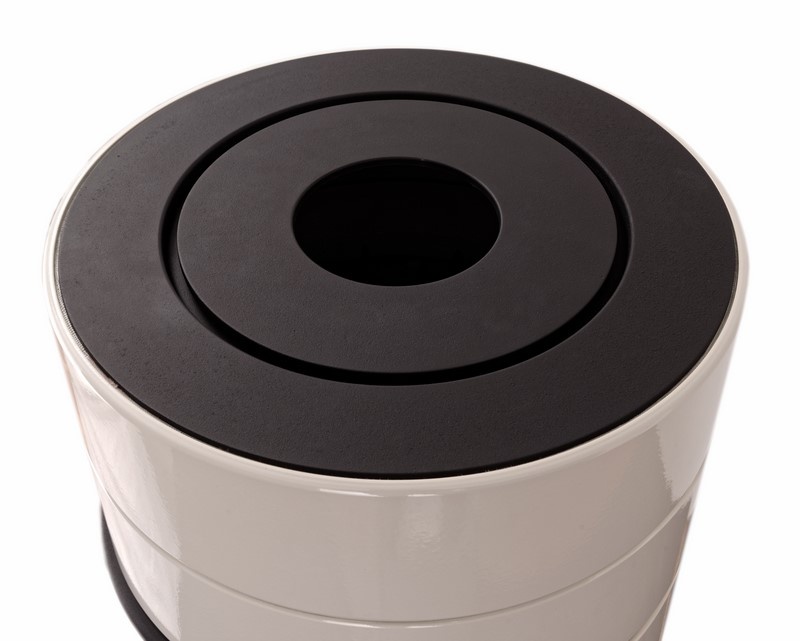 LEDA COLONA LITE S liatinové krbové kachle čierny matný lak