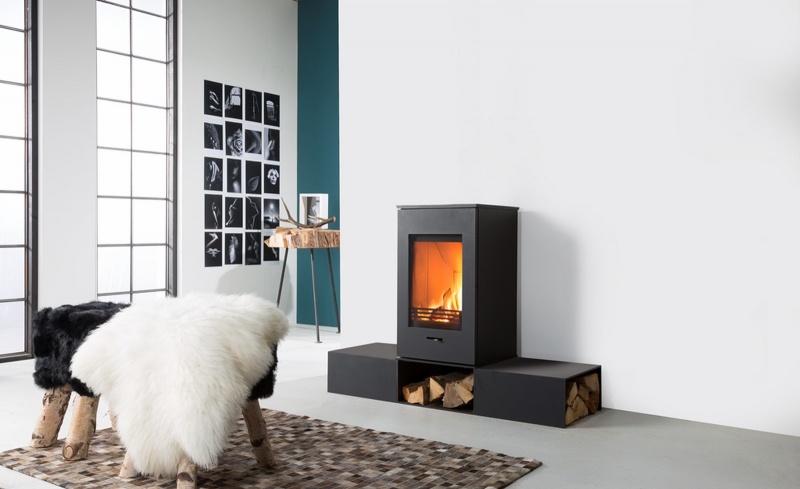 Wanders ELM krbové kachle s drevníkom M/L