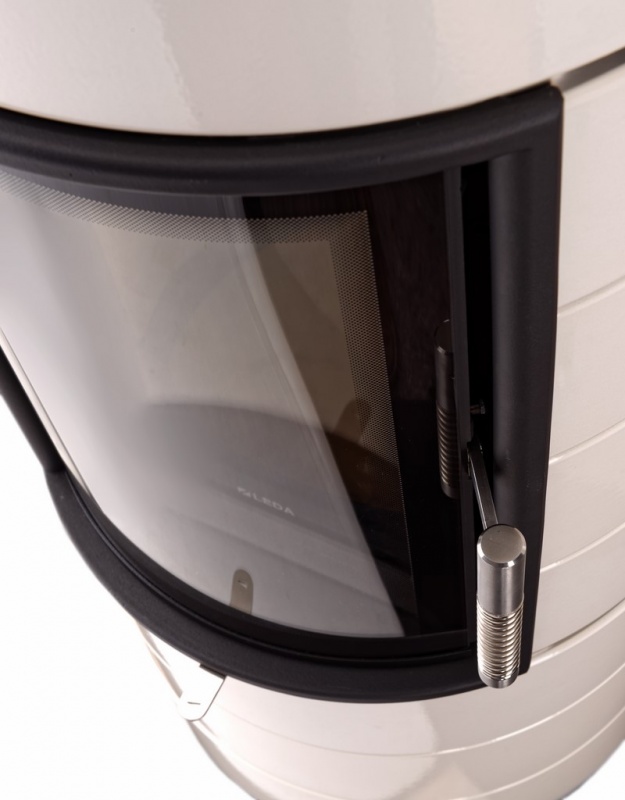 LEDA COLONA LITE S liatinové krbové kachle čierny matný lak