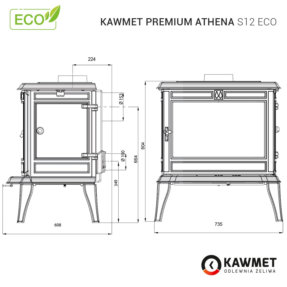 Kawmet ATHENA S12 ECO