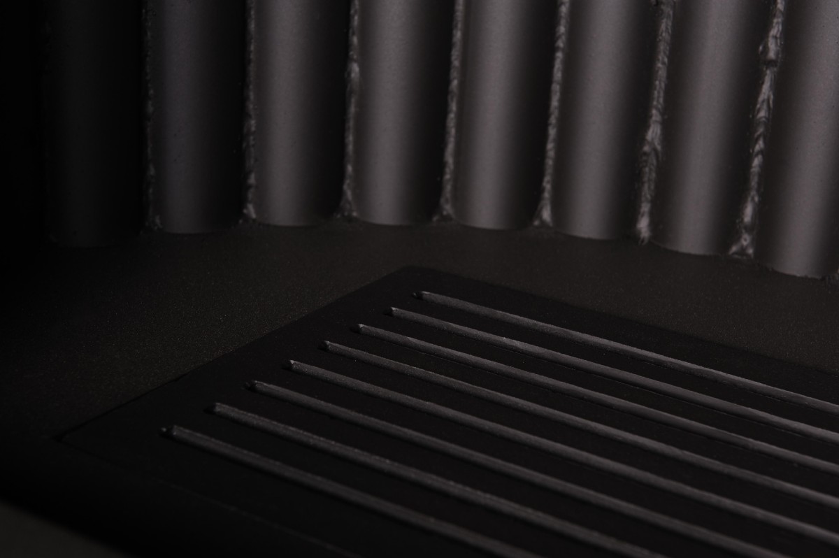 MASTERFLAMME krbové kachle Grande II hnedé - zamatové