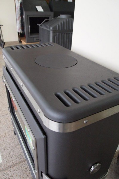 TENNESSEE antracit - krbová pec liatinová