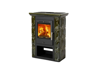 Thorma BORGHOLM čierny/keramika olivovo zelená 