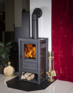 Globe-Fire LUNA II L Schwarz liatinové krbové kachle