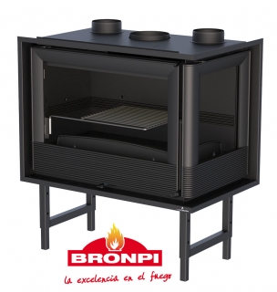 BRONPI PARIS 70-ED krbová vložka s pravým bočným presklením