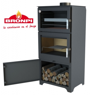 BRONPI MURANO-L krbová pec s rúrou